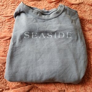 Washed Blue Seaside Sweatshirt